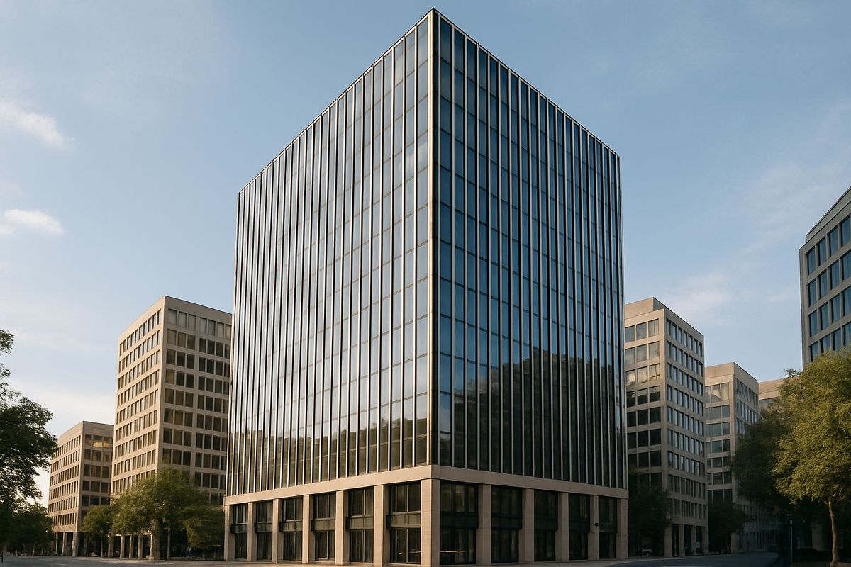 Office property at large scope — representative photography