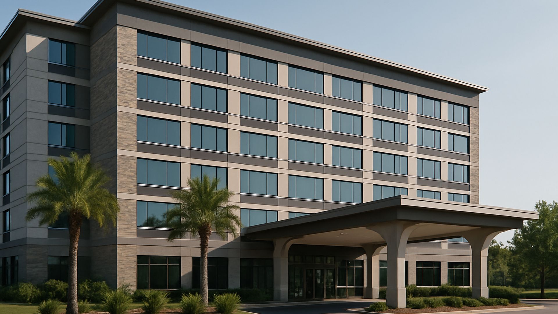 Hospitality property exterior